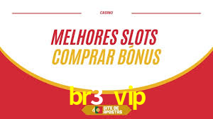 Bônus Generosos e Exclusivos no br3 vip para Você!